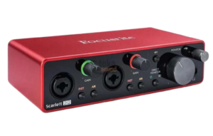 Vendor Sewa Sound Card Focusrite 2i2 3rd Gen Murah Jakarta - Vendor Rental Multimedia Murah Terbaik di Jakarta - Naremax Rental Multimedia